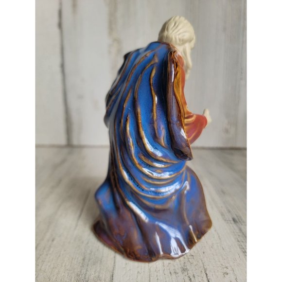 Ceramic Nativity Joseph father religious statue - Picture 5 of 8